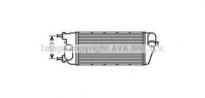AVA QUALITY COOLING ft4391 -  Интеркулер